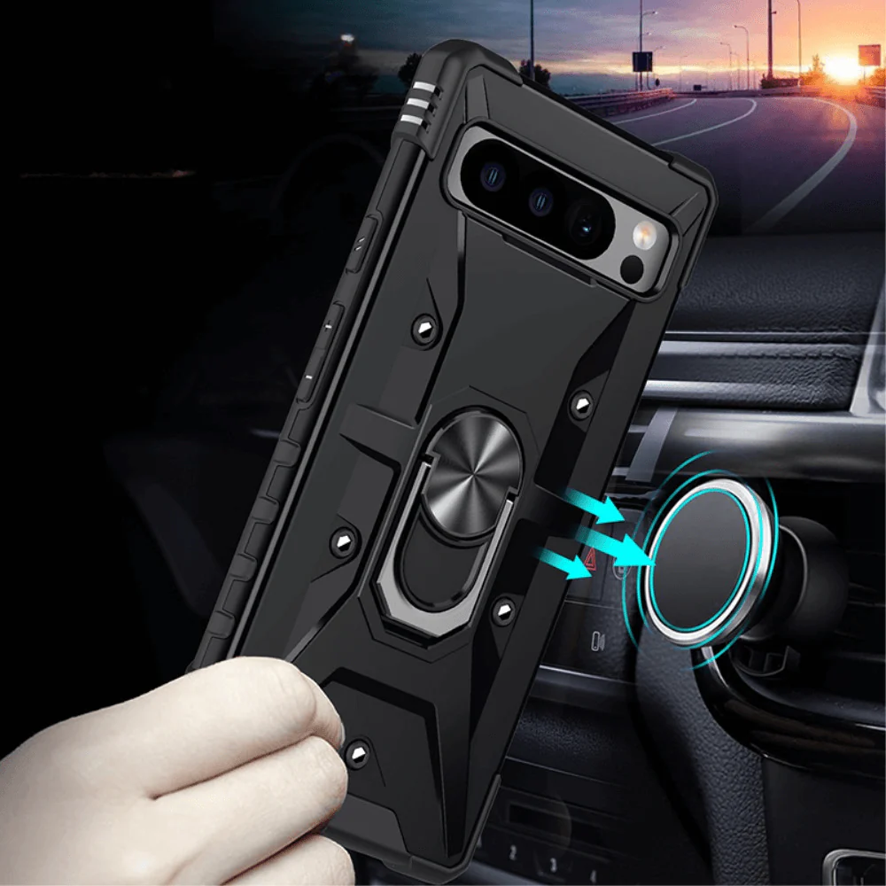 Google Pixel 8 Pro - Armor Case Mit Kickstand - Image 5