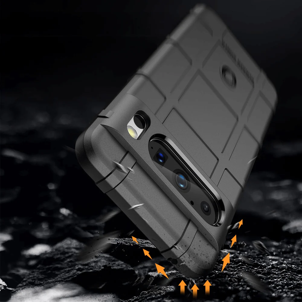 Google Pixel 8 Pro - Backcase Shield Schwarz - Image 6