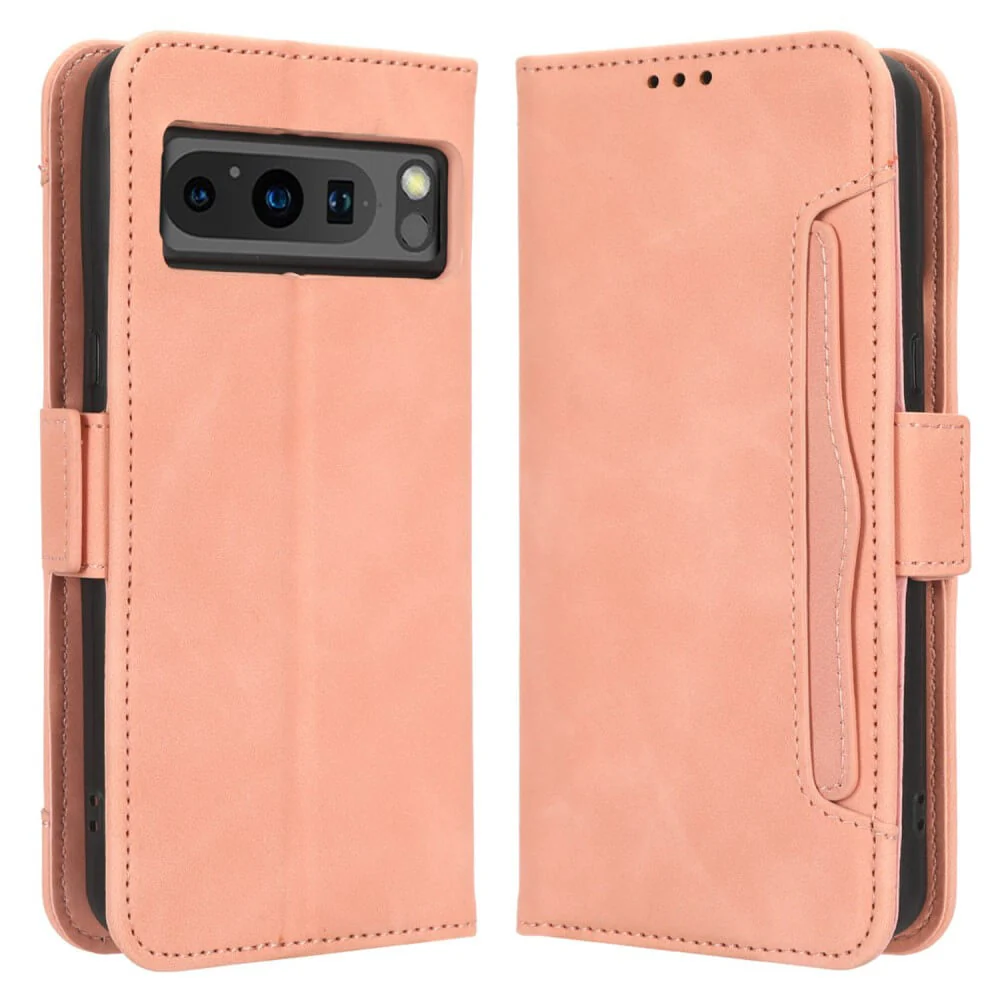 Google Pixel 8 Pro - Etui Mit Vielen Kartenfächer - Image 32