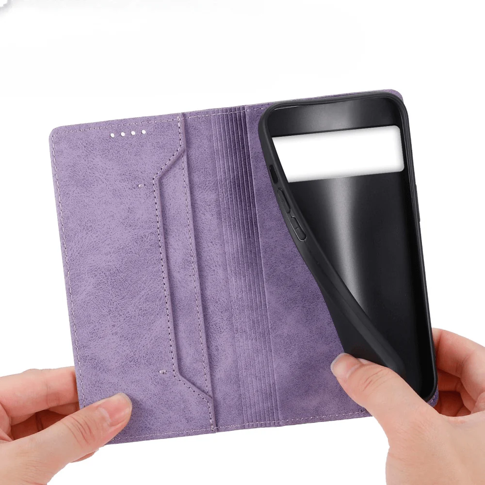 Google Pixel 8 Pro - Hülle mit RFID Blocker Violett - Image 7