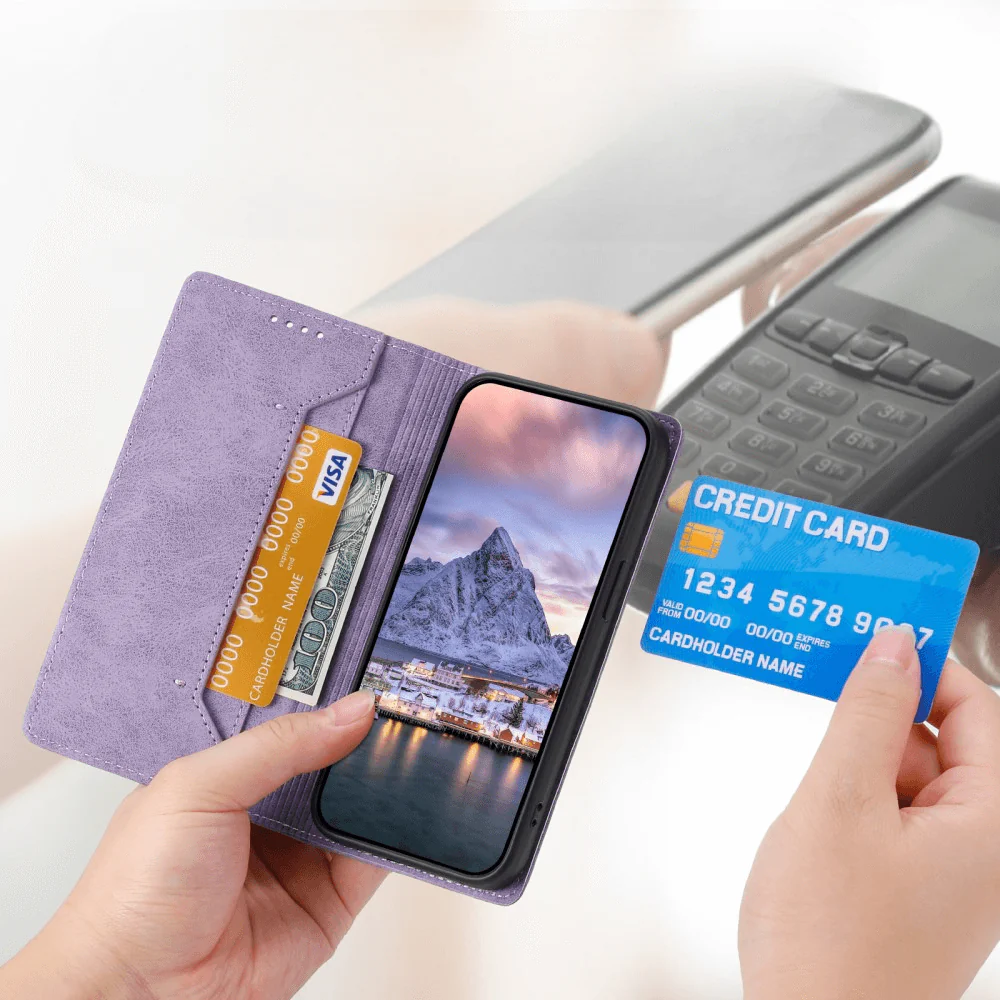 Google Pixel 8 Pro - Hülle mit RFID Blocker Violett - Image 8