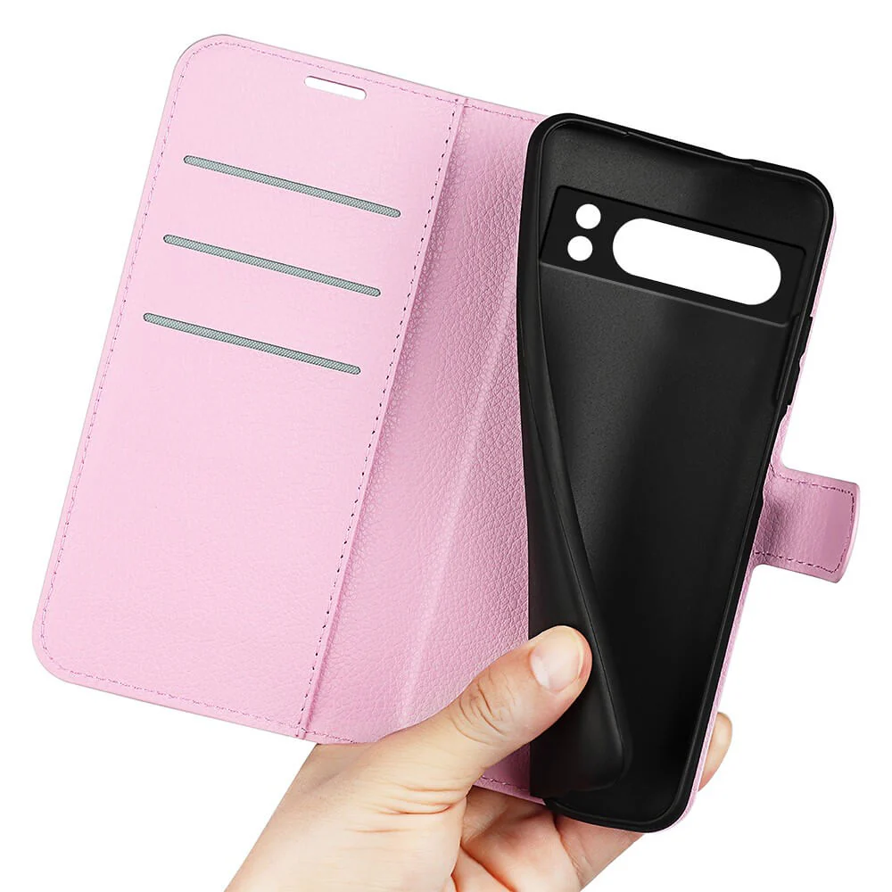 Google Pixel 8 Pro - Leder Etui Hülle - Image 19