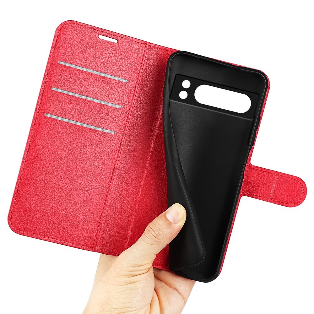 Google Pixel 8 Pro - Leder Etui Hülle - Image 24