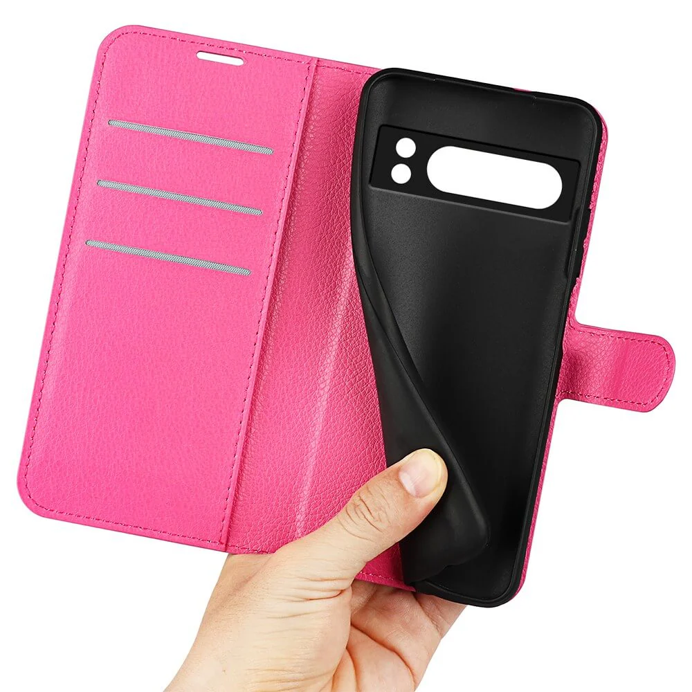 Google Pixel 8 Pro - Leder Etui Hülle - Image 39
