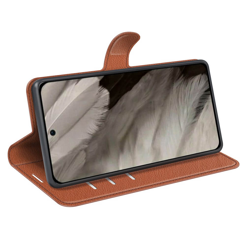 Google Pixel 8 Pro - Leder Etui Hülle - Image 46