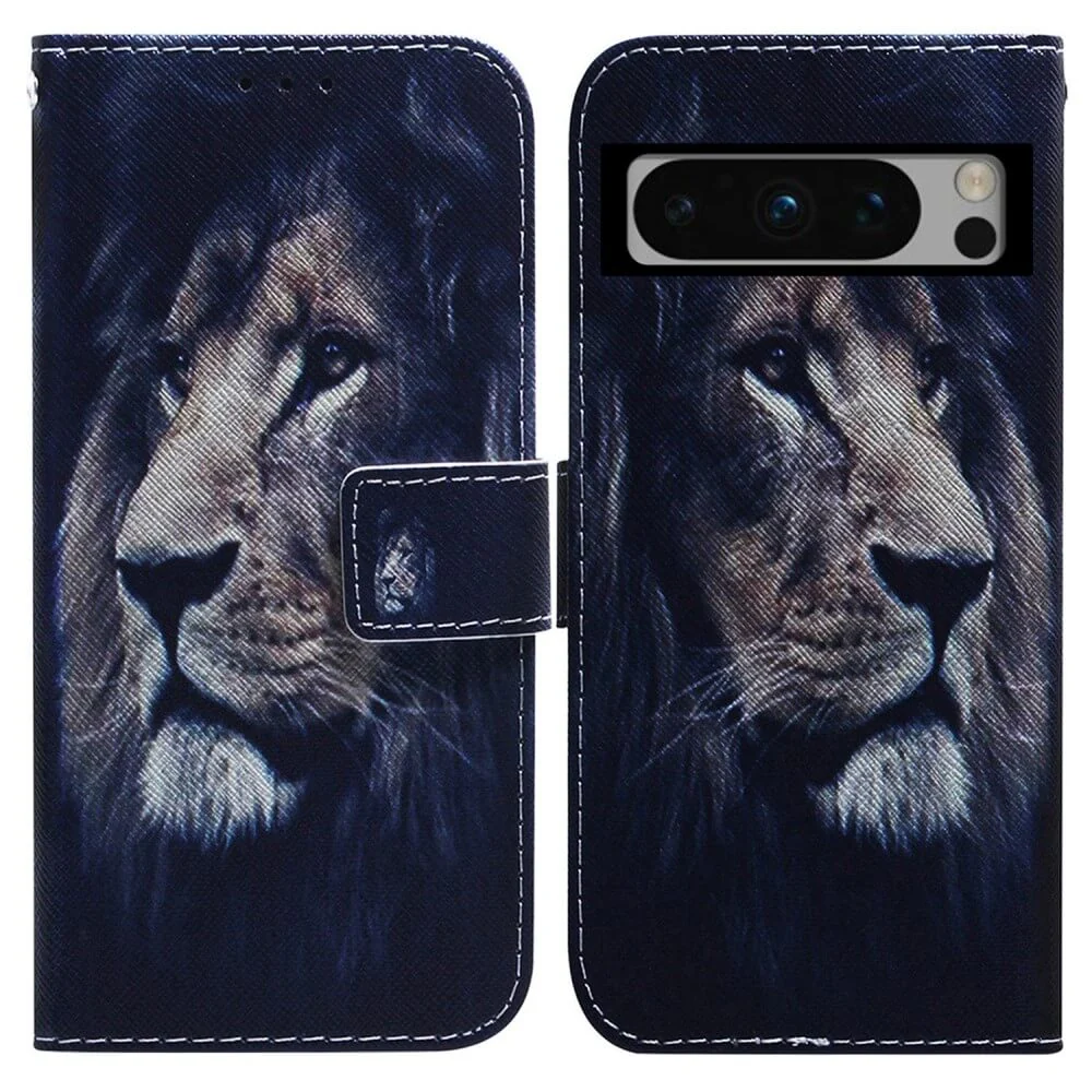 Google Pixel 8 Pro - Leder Etui Hülle - Image 39