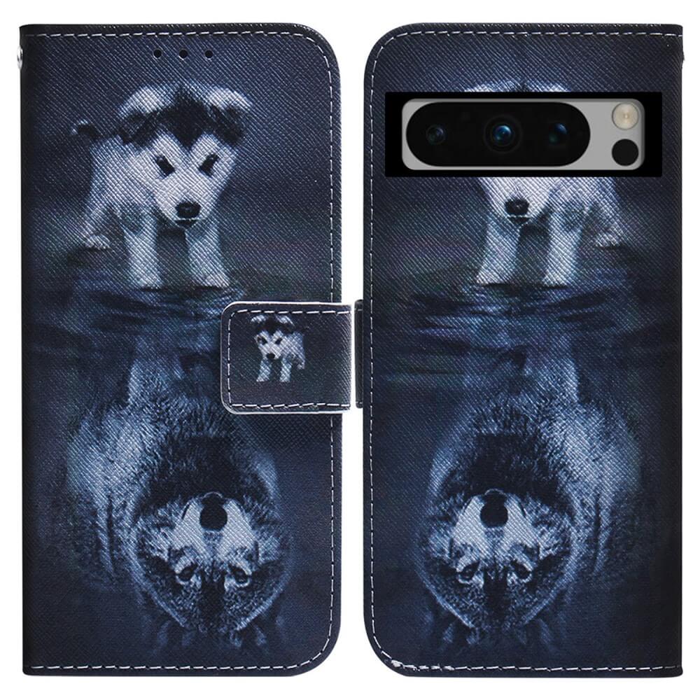 Google Pixel 8 Pro - Leder Etui Hülle - Image 40