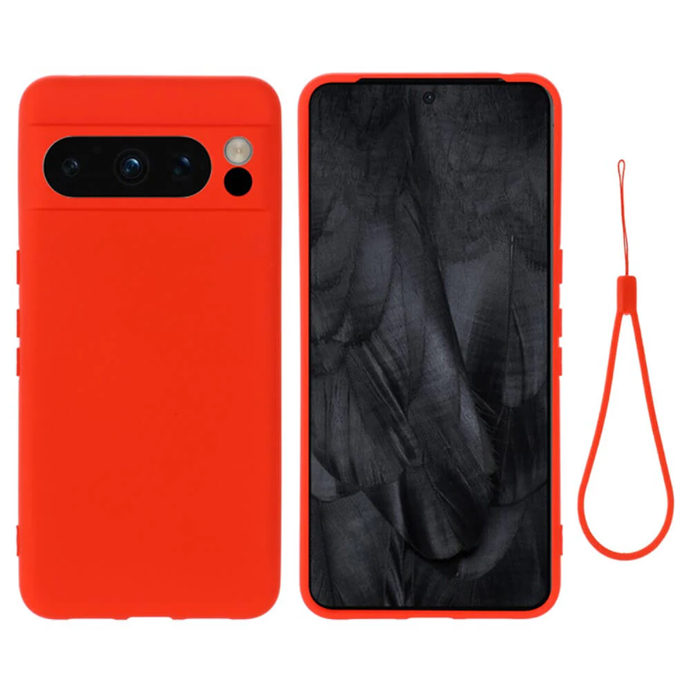 Google Pixel 8 Pro - Silikon Gummi Hülle - Image 26