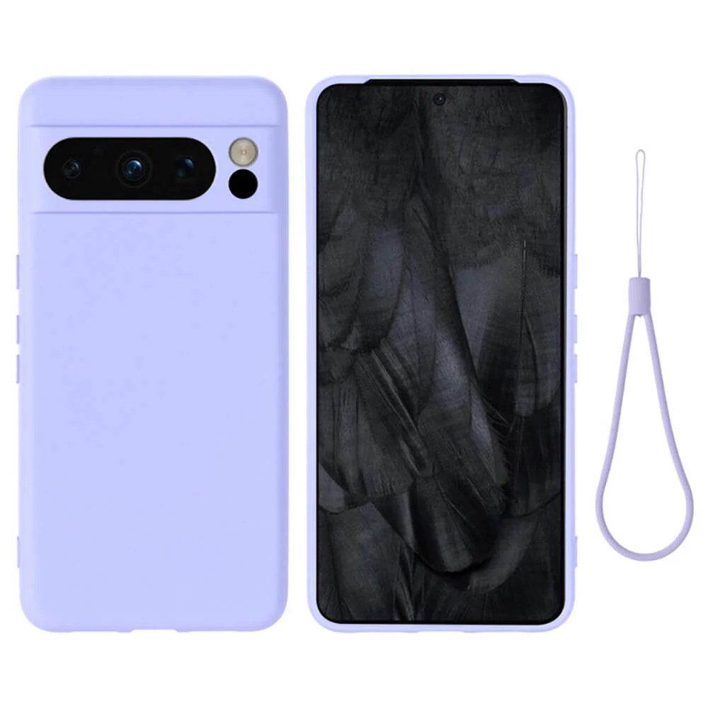 Google Pixel 8 Pro - Silikon Gummi Hülle - Image 29