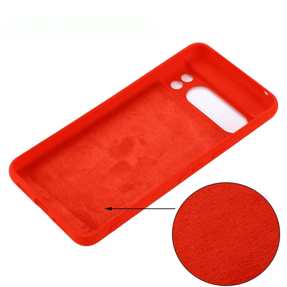 Google Pixel 8 Pro - Silikon Gummi Hülle - Image 7