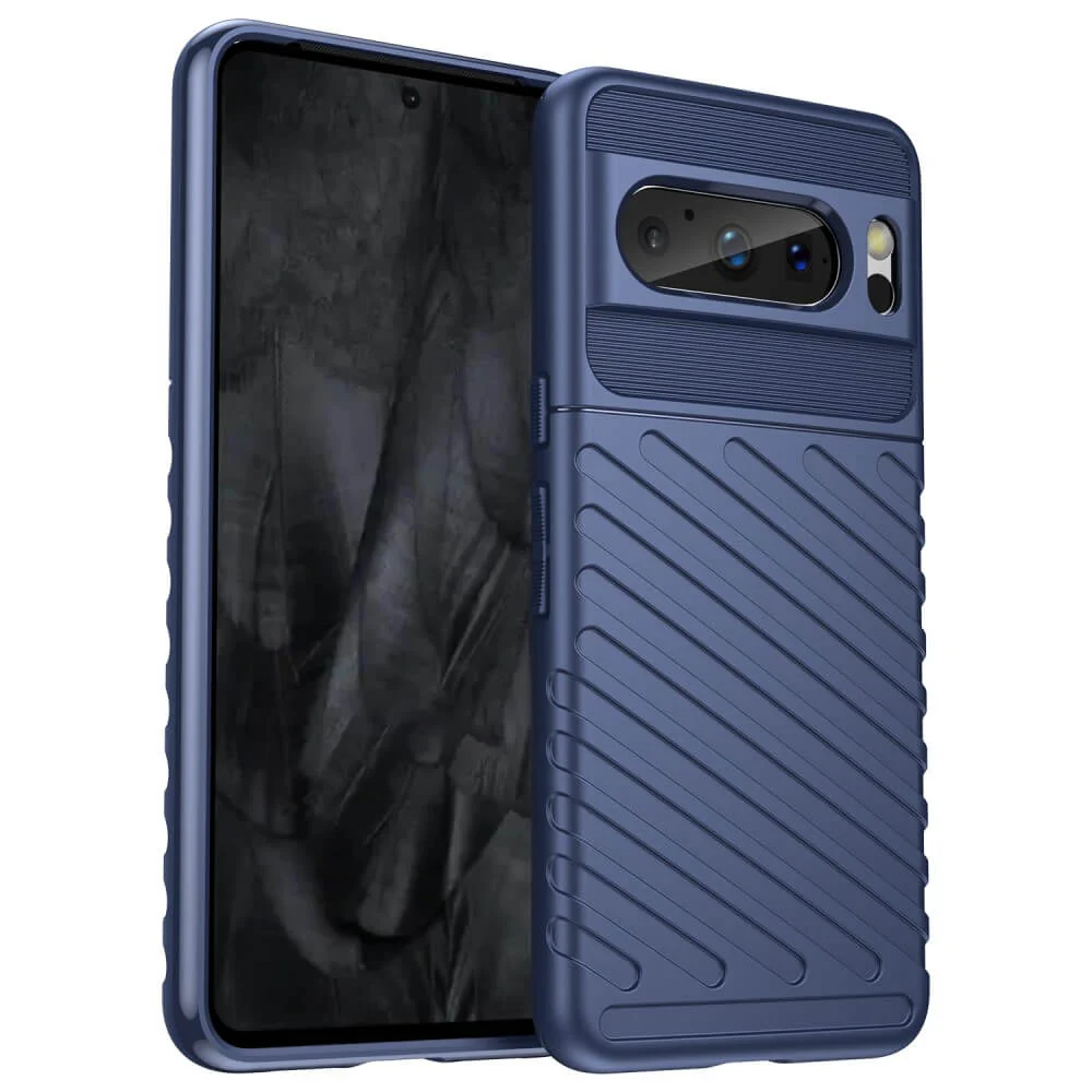 Google Pixel 8 Pro - Textur Gummi Hülle - Image 13