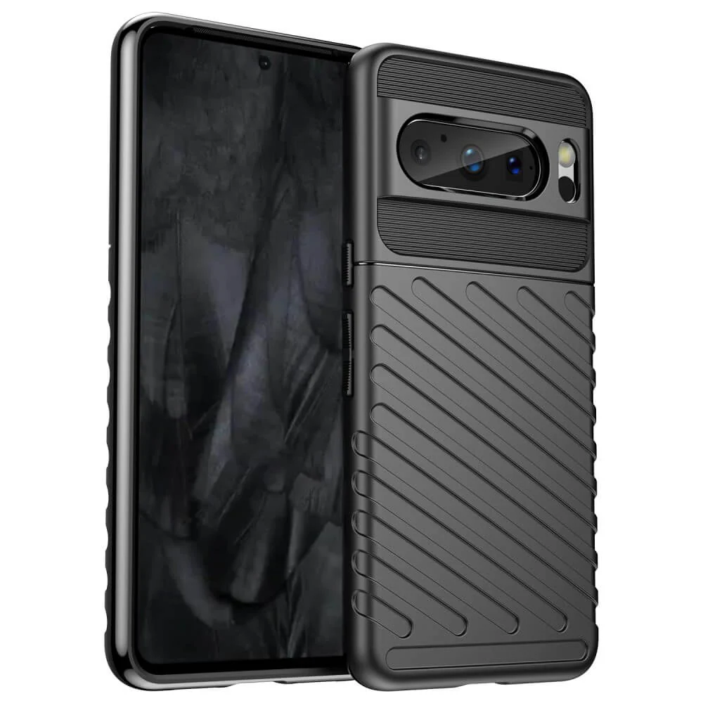Google Pixel 8 Pro - Textur Gummi Hülle - Image 14