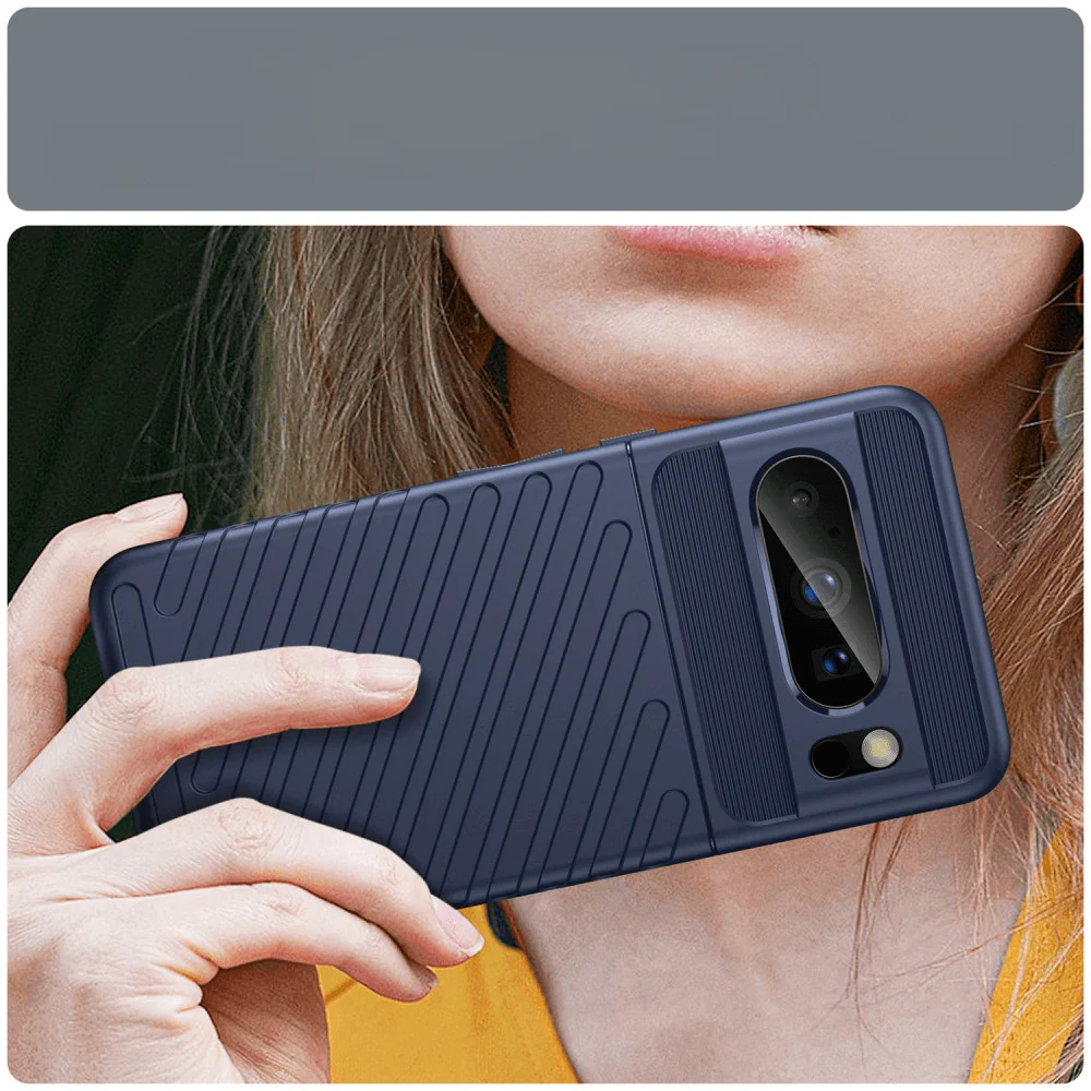 Google Pixel 8 Pro - Textur Gummi Hülle - Image 3