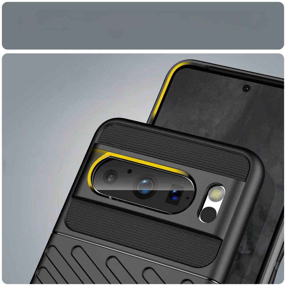 Google Pixel 8 Pro - Textur Gummi Hülle - Image 8