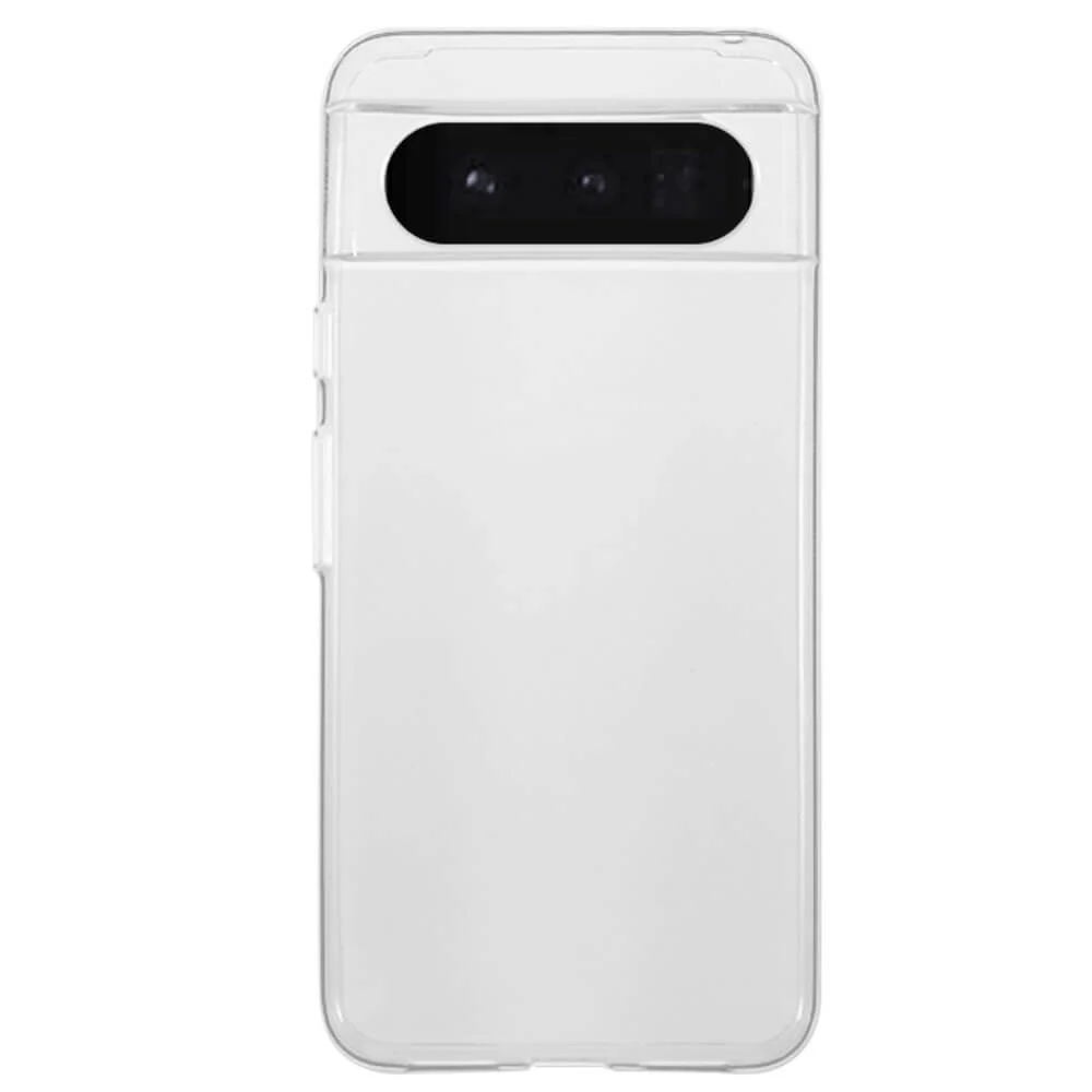 Google Pixel 8 - Silikon Gummi Case Transparent