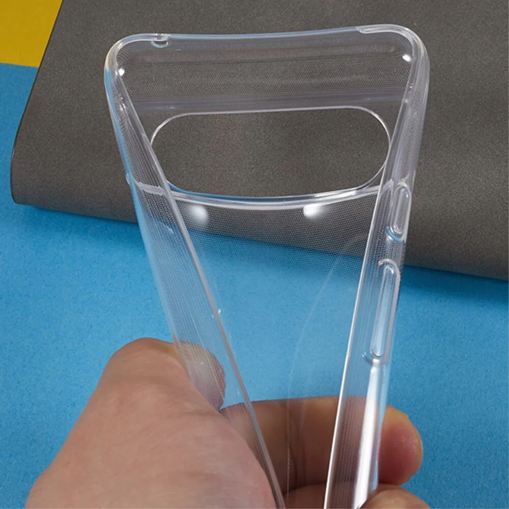 Google Pixel 8 - Silikon Gummi Case Transparent - Image 2