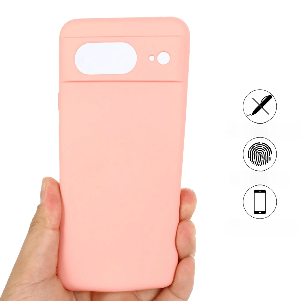 Google Pixel 8 - Silikon Gummi Hülle - Image 15