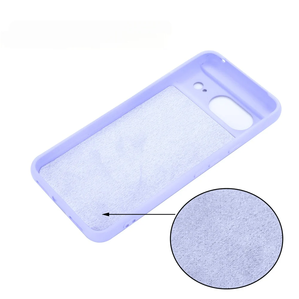 Google Pixel 8 - Silikon Gummi Hülle - Image 20