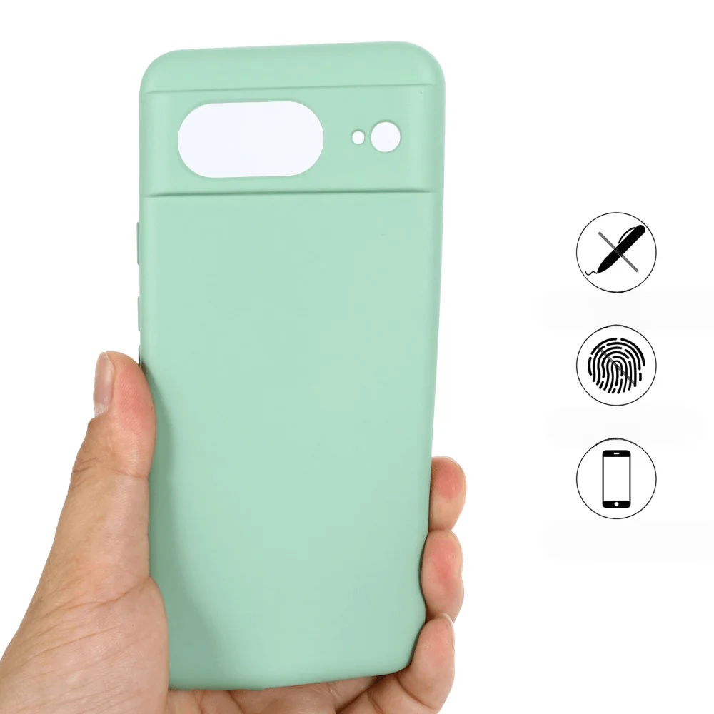 Google Pixel 8 - Silikon Gummi Hülle - Image 23