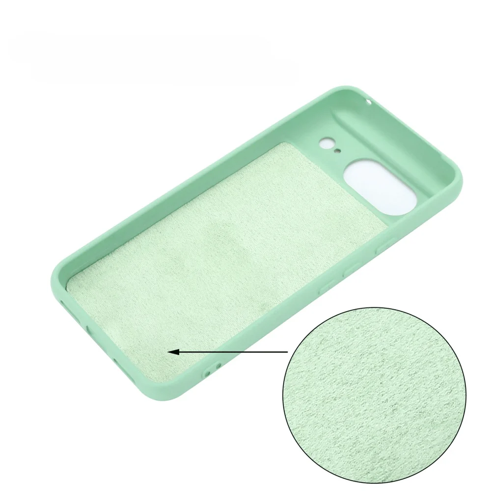 Google Pixel 8 - Silikon Gummi Hülle - Image 24