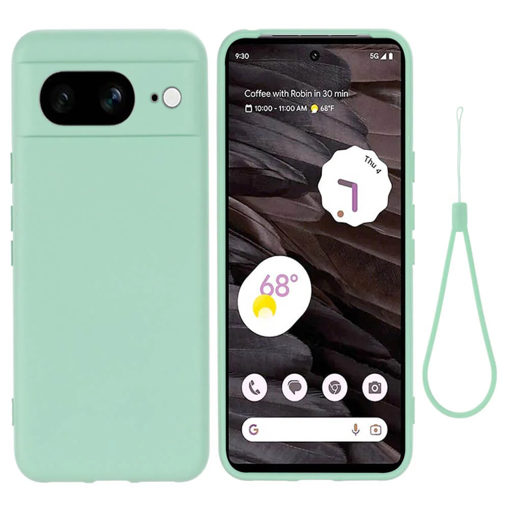 Google Pixel 8 - Silikon Gummi Hülle - Image 30