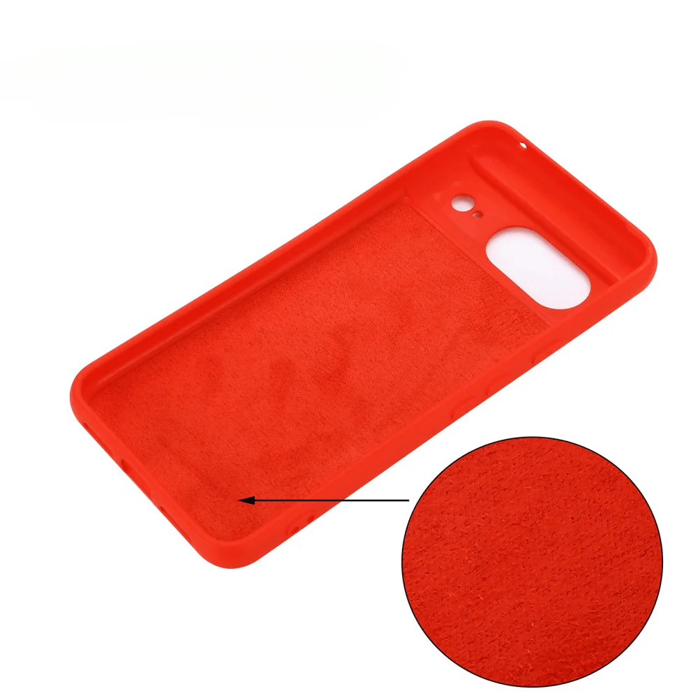 Google Pixel 8 - Silikon Gummi Hülle - Image 5
