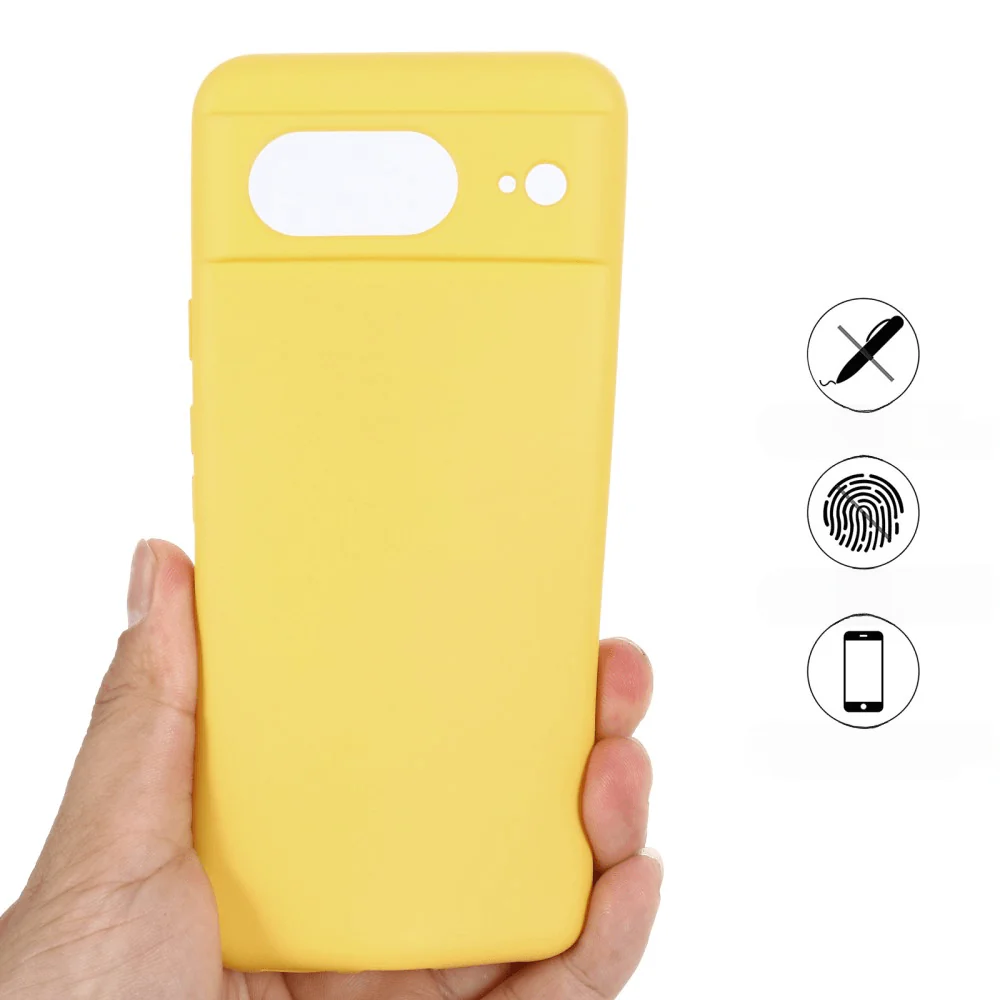 Google Pixel 8 - Silikon Gummi Hülle - Image 9