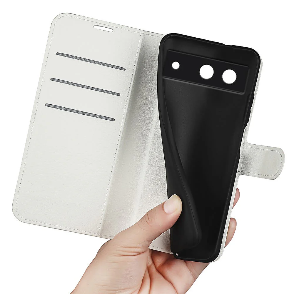 Google Pixel 8a - Leder Etui Hülle - Image 11