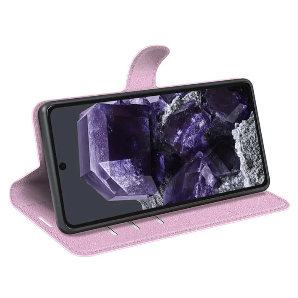 Google Pixel 8a - Leder Etui Hülle - Image 17