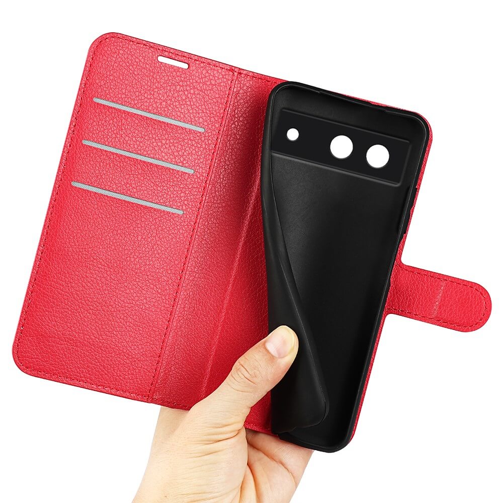 Google Pixel 8a - Leder Etui Hülle - Image 23