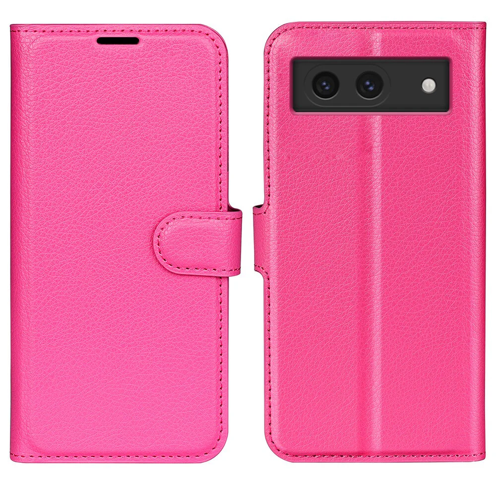 Google Pixel 8a - Leder Etui Hülle - Image 38