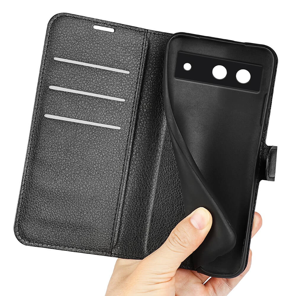 Google Pixel 8a - Leder Etui Hülle - Image 4