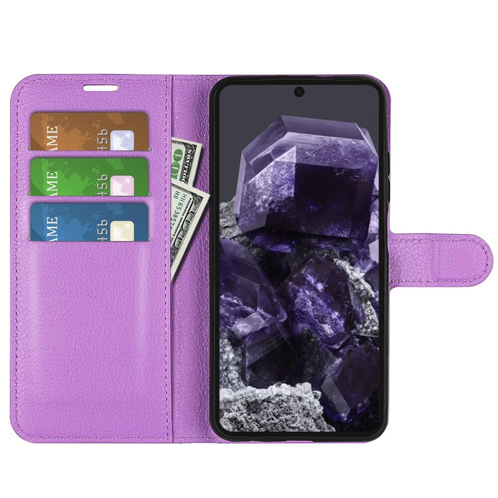 Google Pixel 8a - Leder Etui Hülle - Image 45