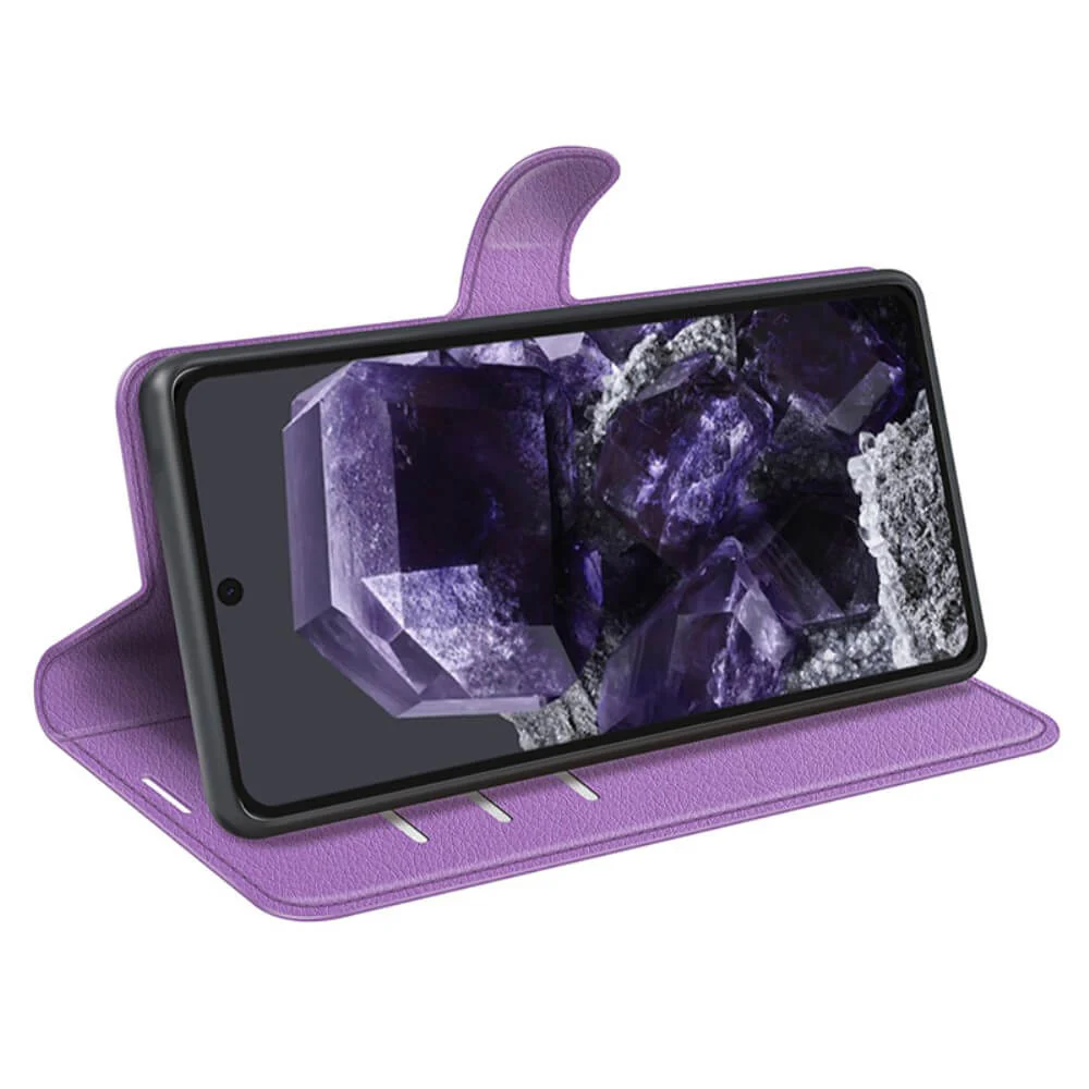Google Pixel 8a - Leder Etui Hülle - Image 47