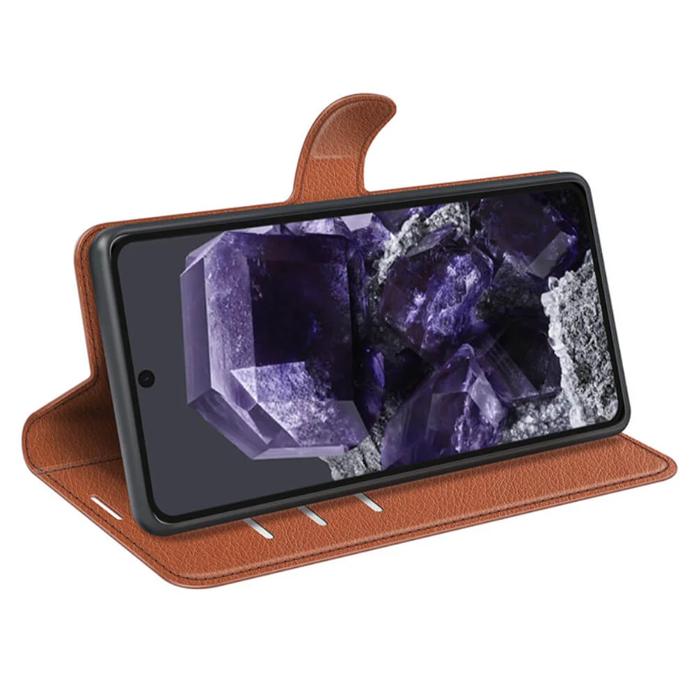 Google Pixel 8a - Leder Etui Hülle - Image 53
