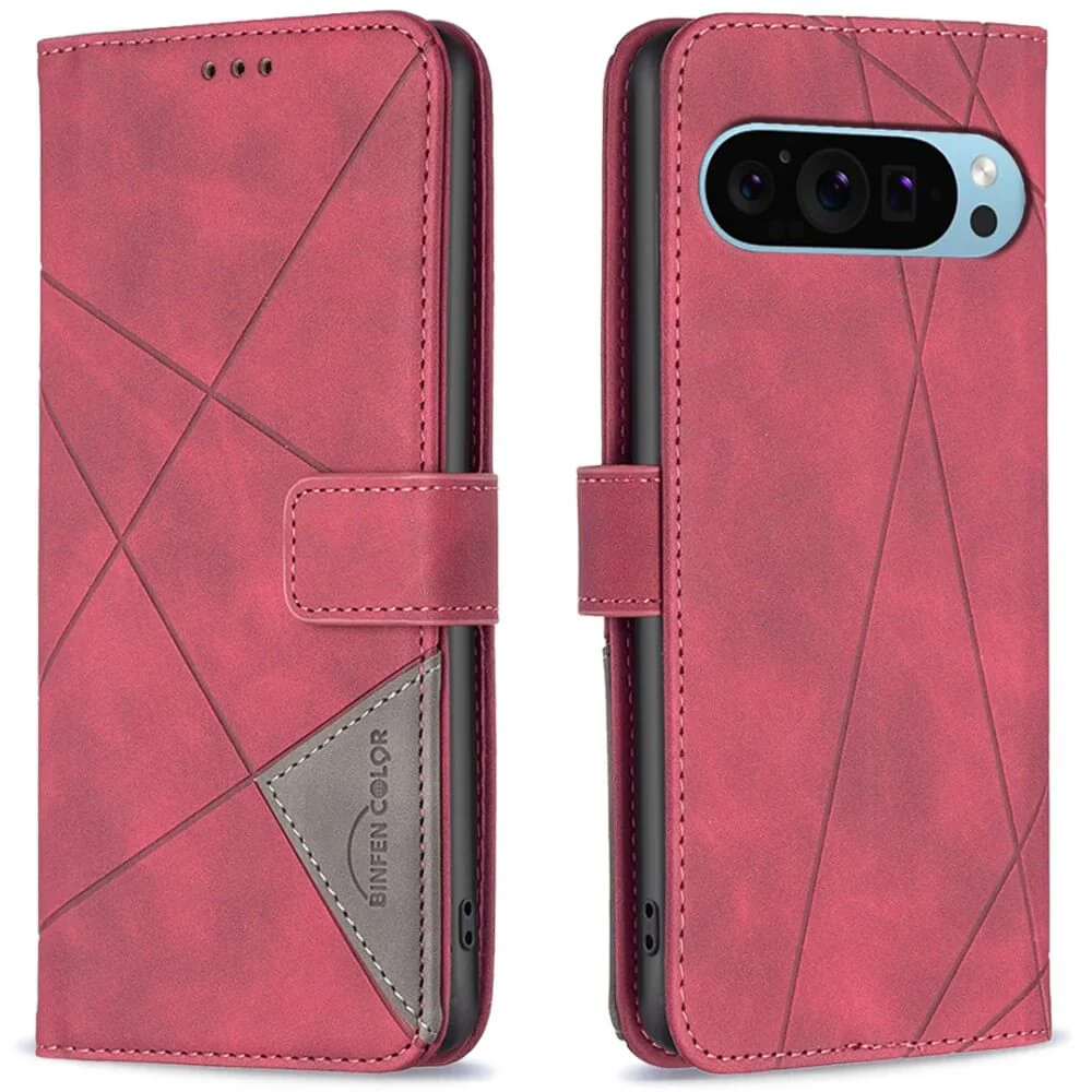 Google Pixel 9 / 9 Pro - BINFEN Leder Etui Hülle - Image 19