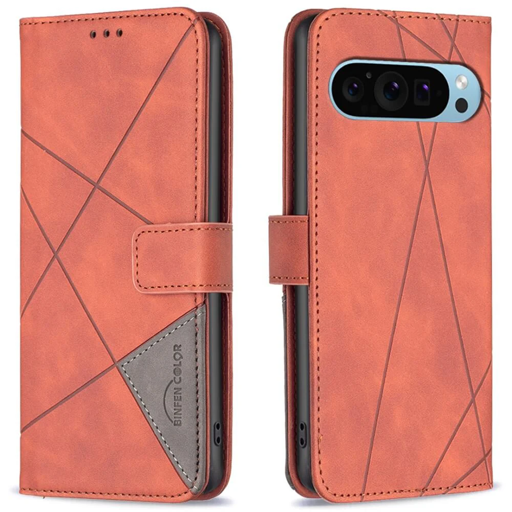 Google Pixel 9 / 9 Pro - BINFEN Leder Etui Hülle - Image 25