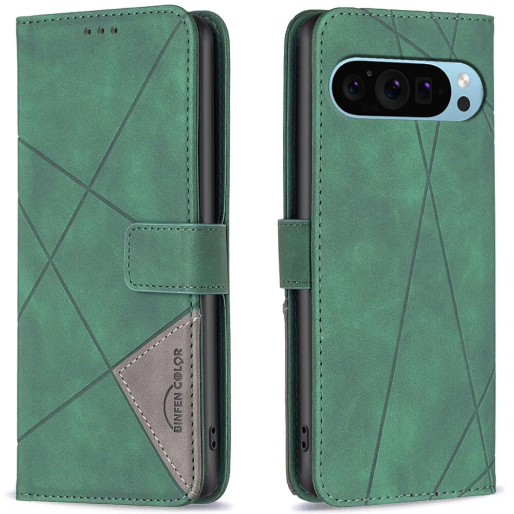 Google Pixel 9 / 9 Pro - BINFEN Leder Etui Hülle - Image 7
