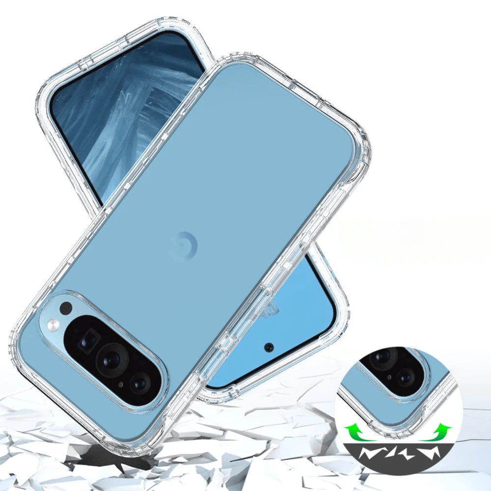 Google Pixel 9 / 9 Pro - Stossfeste Hybrid Handyhülle - Image 2