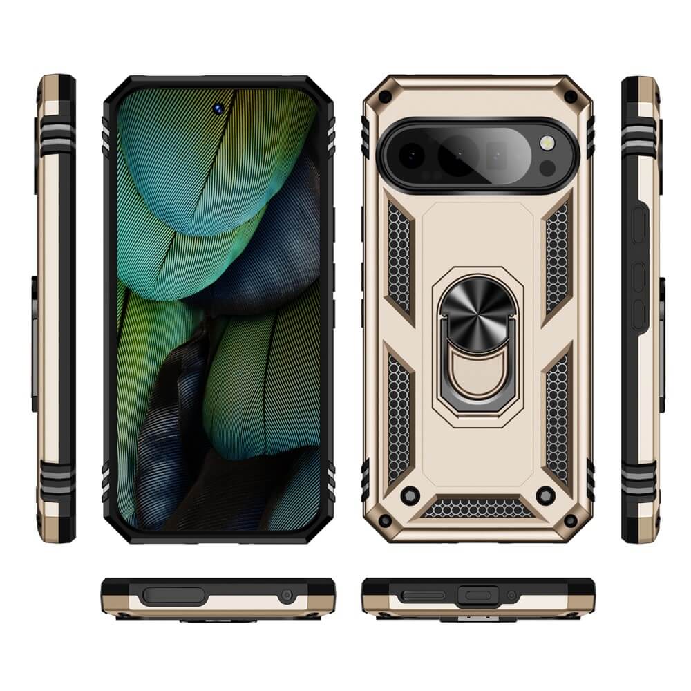 Google Pixel 9 / 9 Pro - Armor Case mit Kickstand - Image 12