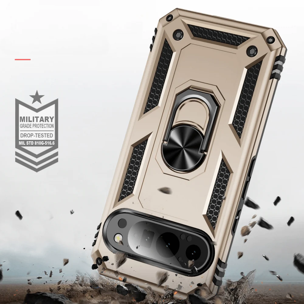 Google Pixel 9 / 9 Pro - Armor Case mit Kickstand - Image 13