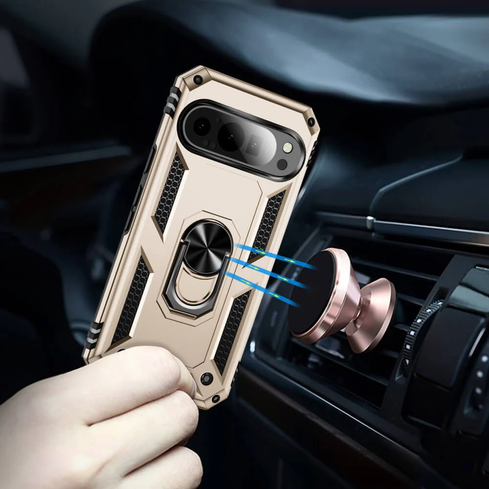 Google Pixel 9 / 9 Pro - Armor Case mit Kickstand - Image 15