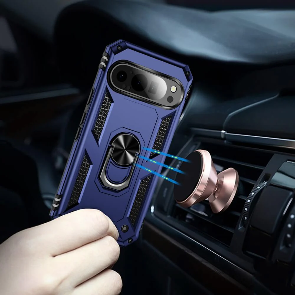 Google Pixel 9 / 9 Pro - Armor Case mit Kickstand - Image 18