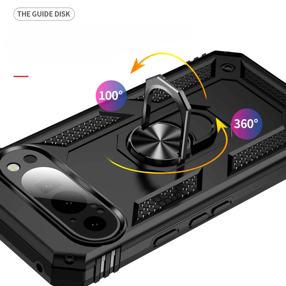 Google Pixel 9 / 9 Pro - Armor Case mit Kickstand - Image 2