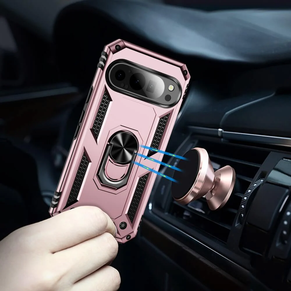 Google Pixel 9 / 9 Pro - Armor Case mit Kickstand - Image 23