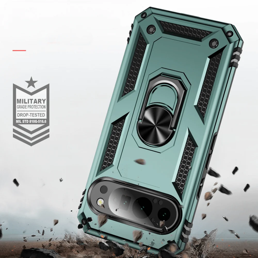 Google Pixel 9 / 9 Pro - Armor Case mit Kickstand - Image 29