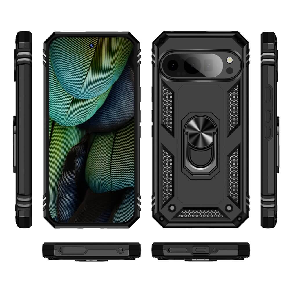Google Pixel 9 / 9 Pro - Armor Case mit Kickstand - Image 3
