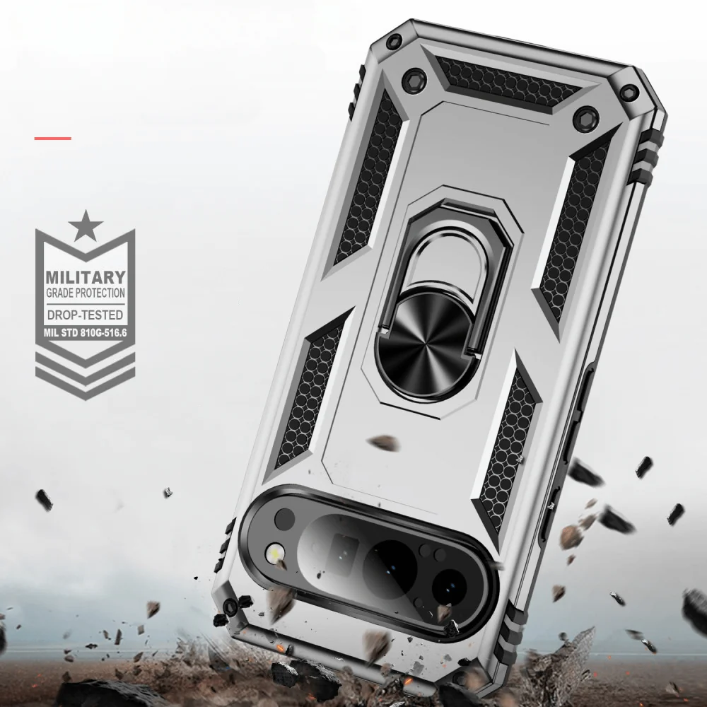 Google Pixel 9 / 9 Pro - Armor Case mit Kickstand - Image 35