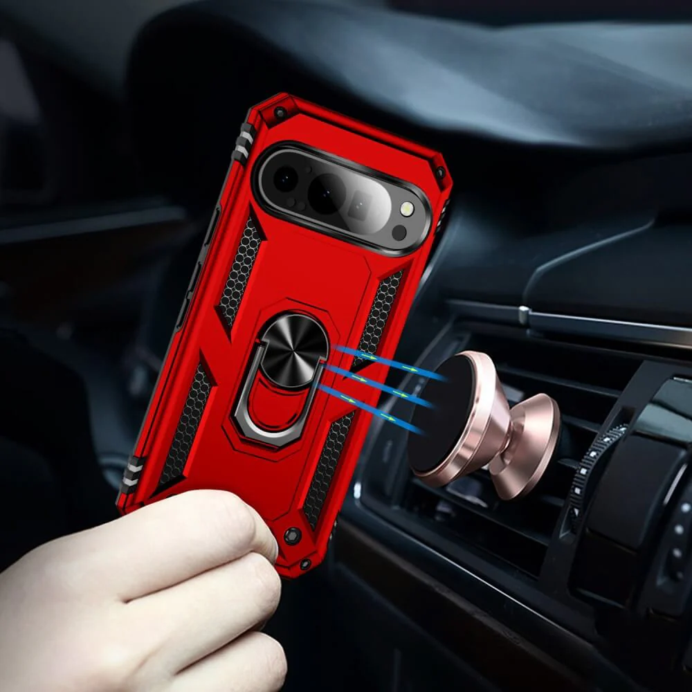 Google Pixel 9 / 9 Pro - Armor Case mit Kickstand - Image 8