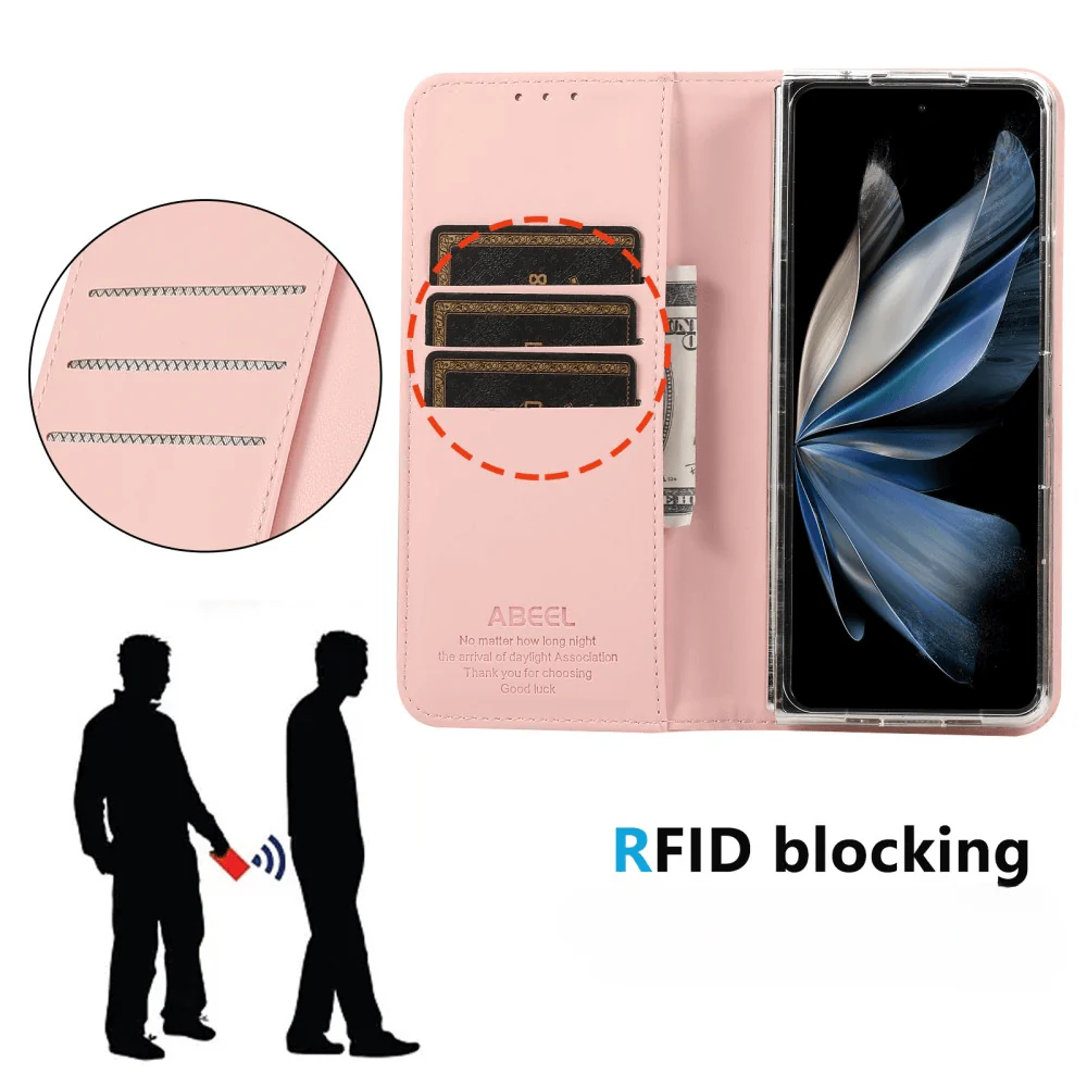 Google Pixel 9 Pro Fold - ABEEL Flip Case mit RFID Blocker - Image 37